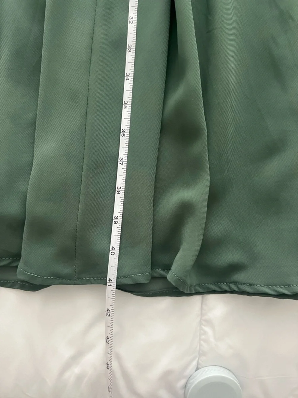 Azazie Dixie, color eucalyptus - Women's Formal Gown - Picture 7 of 10